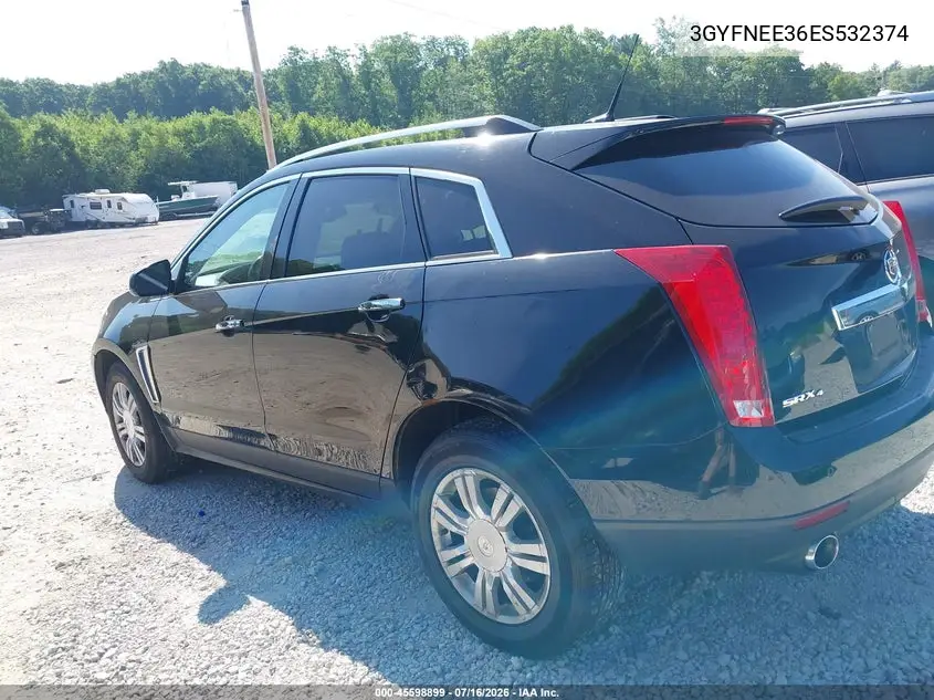 2014 Cadillac Srx Luxury Collection VIN: 3GYFNEE36ES532374 Lot: 45598899
