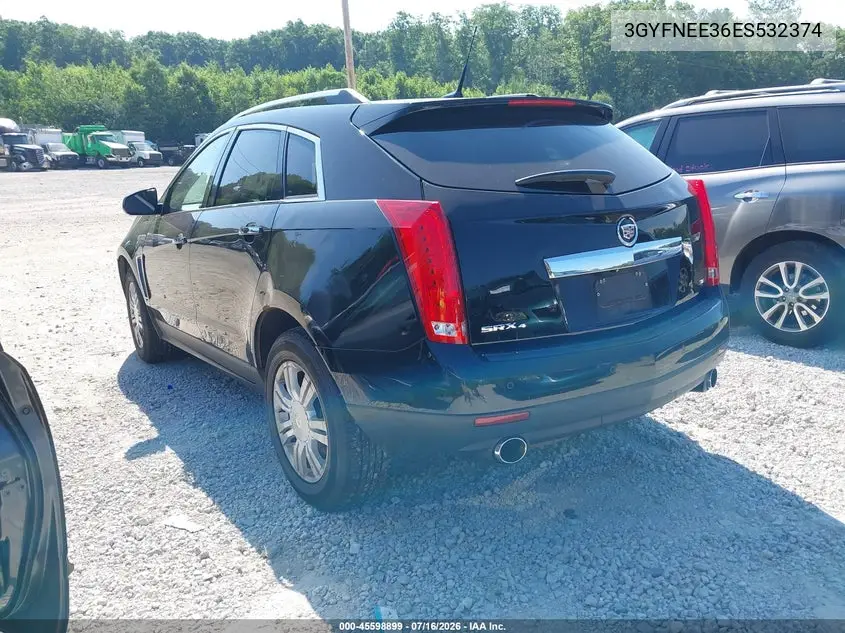 2014 Cadillac Srx Luxury Collection VIN: 3GYFNEE36ES532374 Lot: 45598899