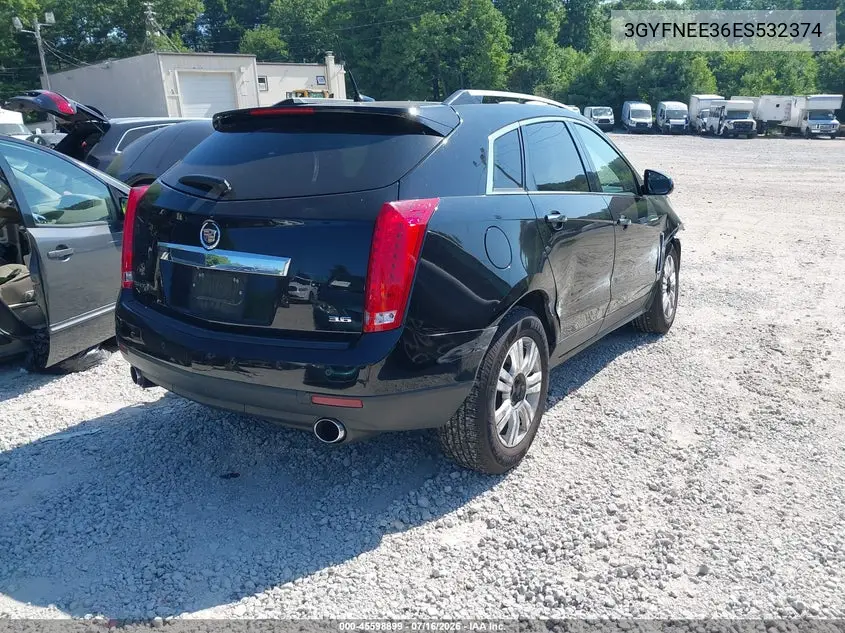 2014 Cadillac Srx Luxury Collection VIN: 3GYFNEE36ES532374 Lot: 45598899
