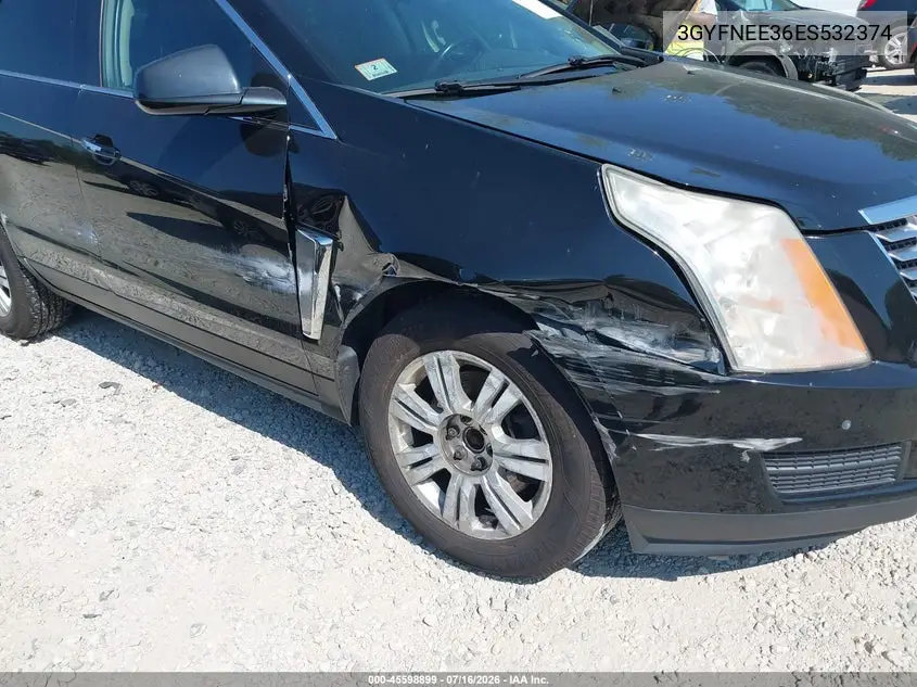 2014 Cadillac Srx Luxury Collection VIN: 3GYFNEE36ES532374 Lot: 45598899