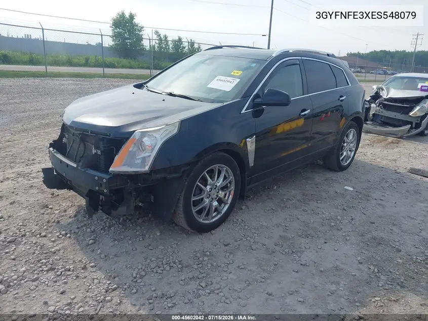 2014 Cadillac Srx Performance Collection VIN: 3GYFNFE3XES548079 Lot: 45602042