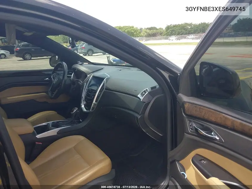 2014 Cadillac Srx Luxury Collection VIN: 3GYFNBE3XES649745 Lot: 45618738
