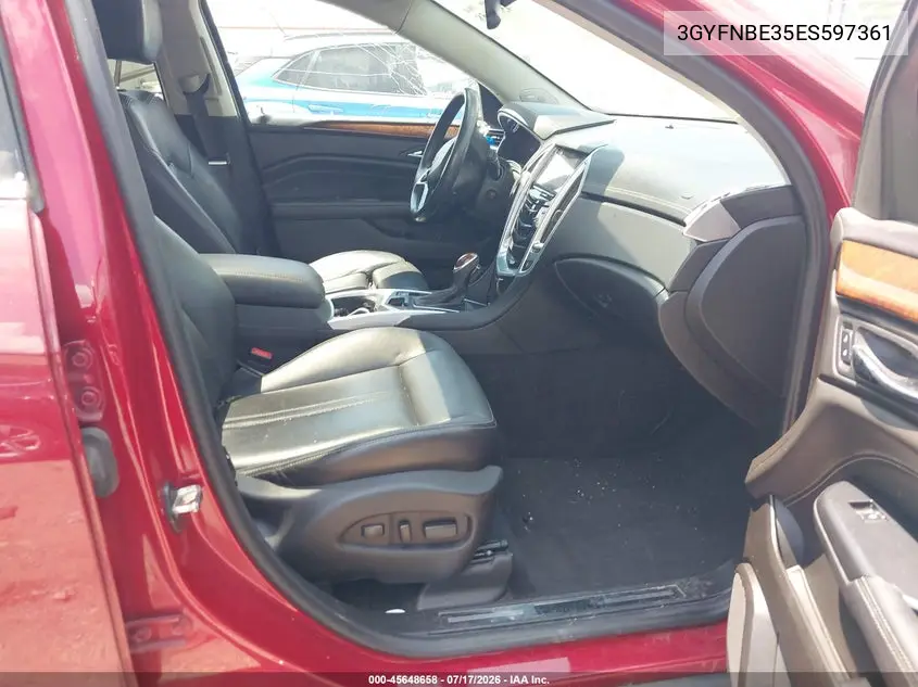 2014 Cadillac Srx Luxury Collection VIN: 3GYFNBE35ES597361 Lot: 45648658