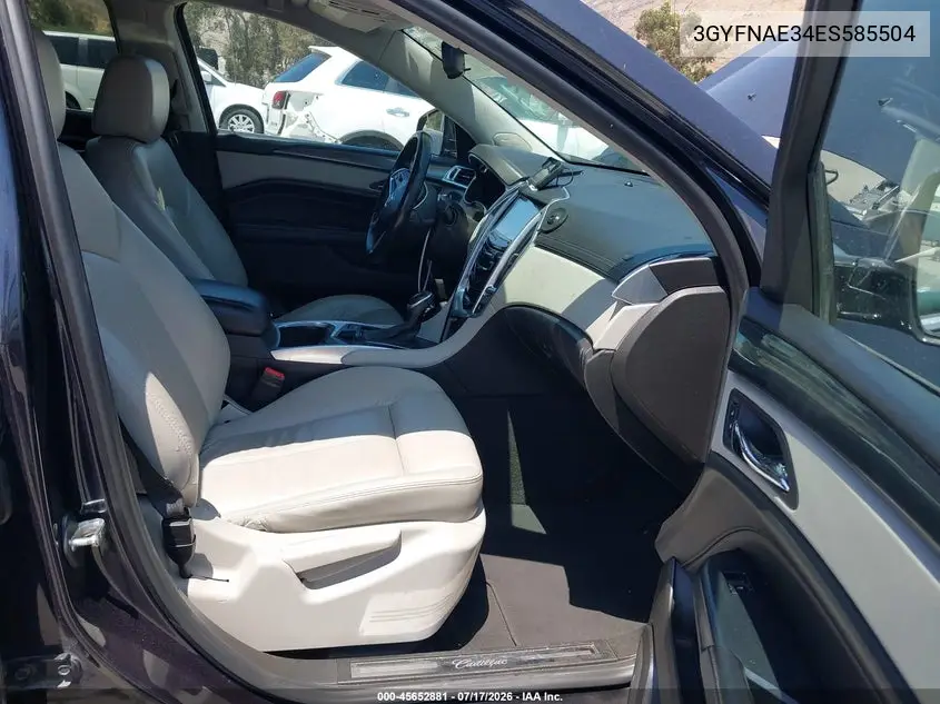 2014 Cadillac Srx Standard VIN: 3GYFNAE34ES585504 Lot: 45652881