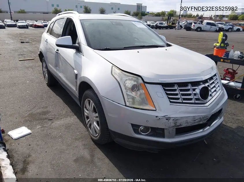 2014 Cadillac Srx Premium Collection VIN: 3GYFNDE32ES525982 Lot: 45656753