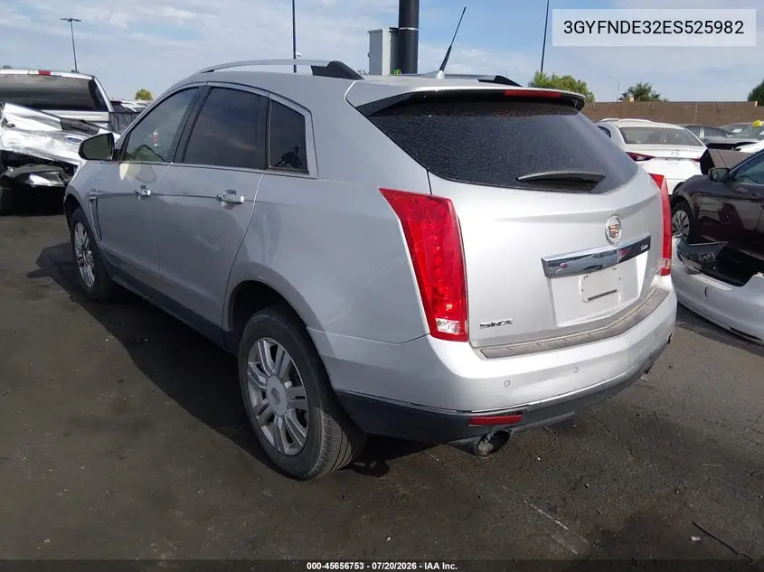 2014 Cadillac Srx Premium Collection VIN: 3GYFNDE32ES525982 Lot: 45656753