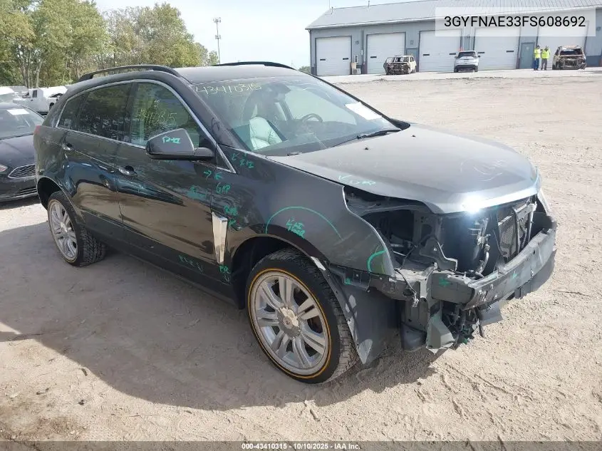 3GYFNAE33FS608692 2015 Cadillac Srx Standard