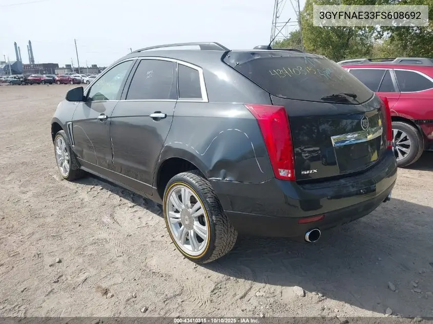 3GYFNAE33FS608692 2015 Cadillac Srx Standard