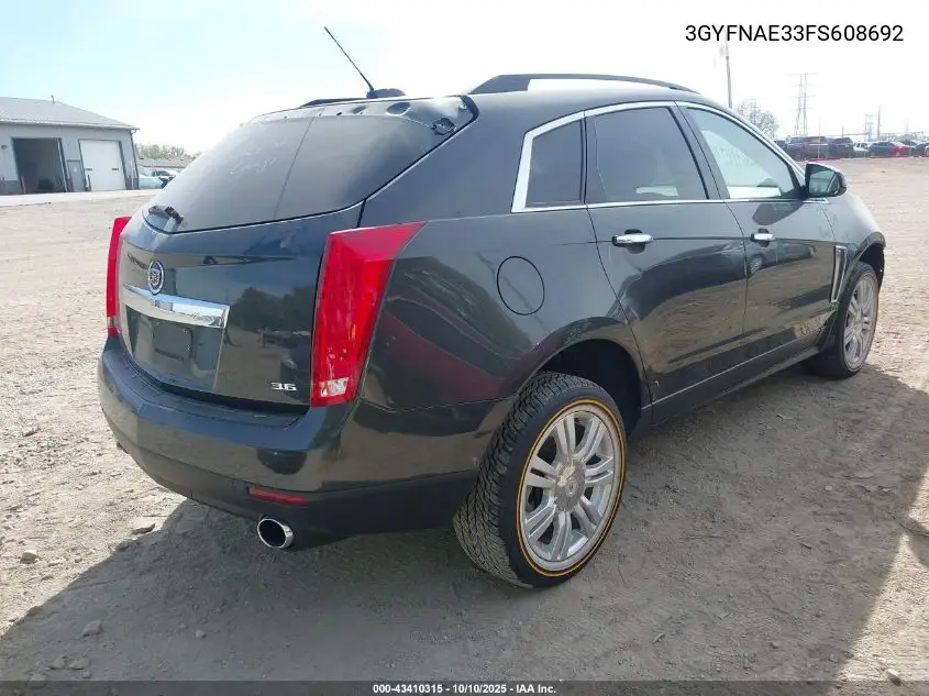 3GYFNAE33FS608692 2015 Cadillac Srx Standard