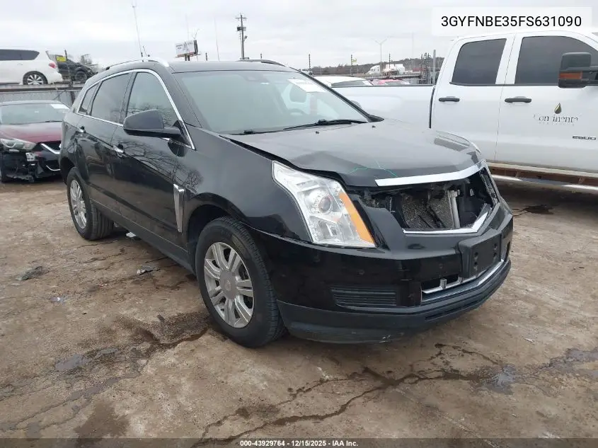 3GYFNBE35FS631090 2015 Cadillac Srx Luxury Collection