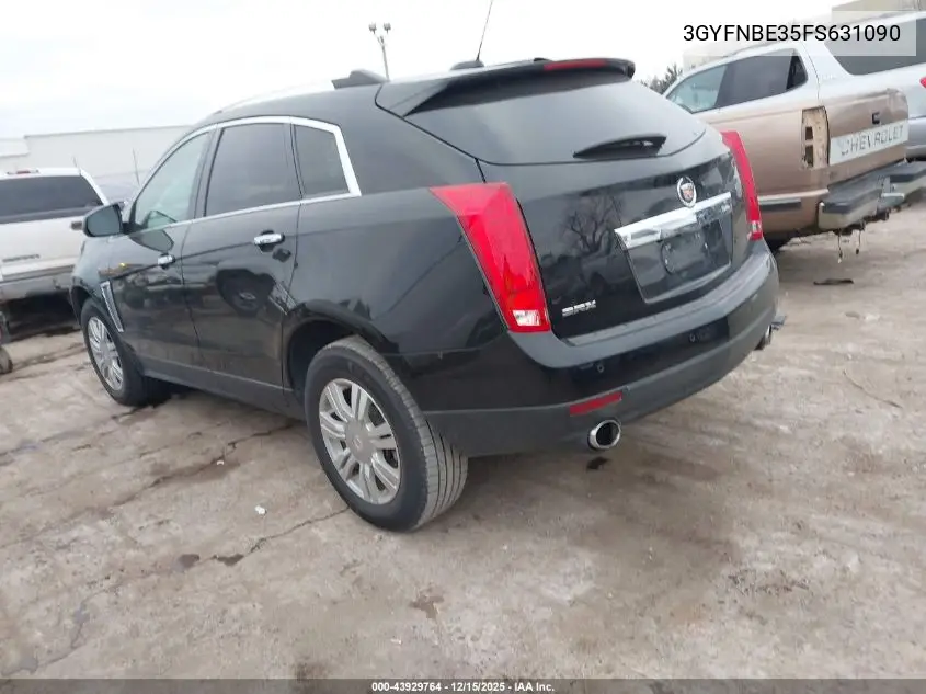 3GYFNBE35FS631090 2015 Cadillac Srx Luxury Collection
