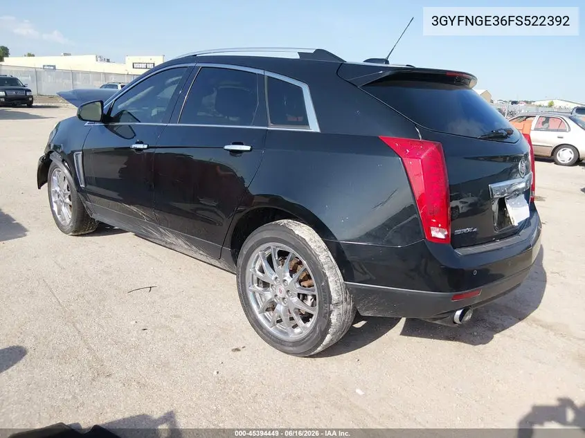 2015 Cadillac Srx Premium Collection VIN: 3GYFNGE36FS522392 Lot: 45394449