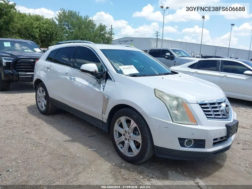 2015 Cadillac Srx Performance Collection VIN: 3GYFNCE38FS606688 Lot: 45582834