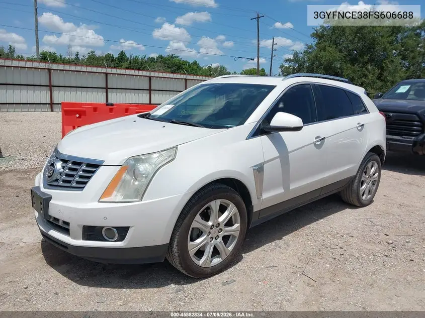 2015 Cadillac Srx Performance Collection VIN: 3GYFNCE38FS606688 Lot: 45582834