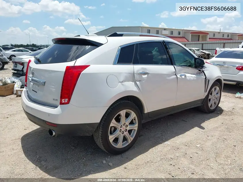 2015 Cadillac Srx Performance Collection VIN: 3GYFNCE38FS606688 Lot: 45582834