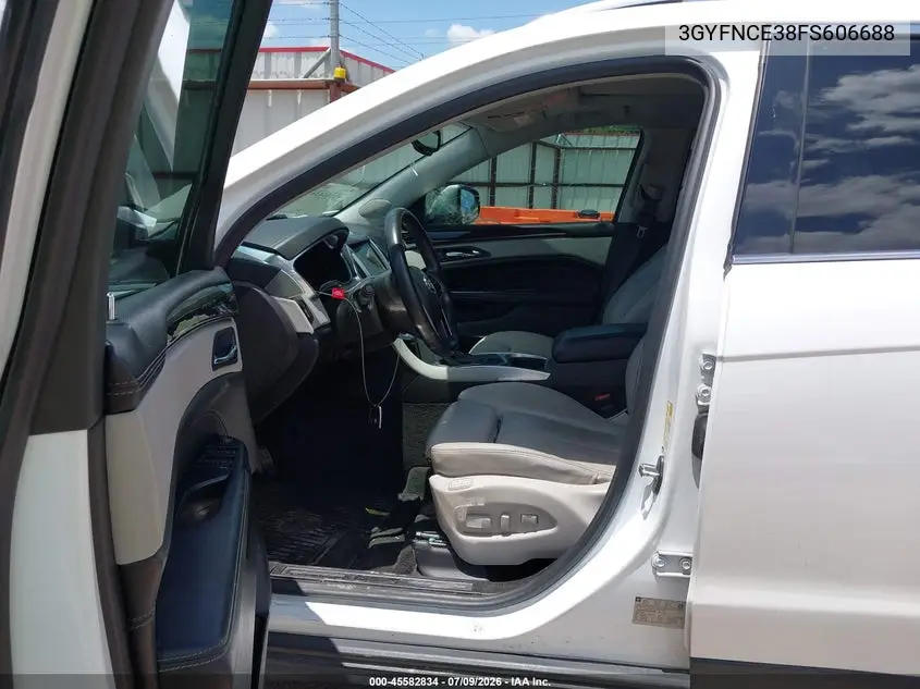 2015 Cadillac Srx Performance Collection VIN: 3GYFNCE38FS606688 Lot: 45582834