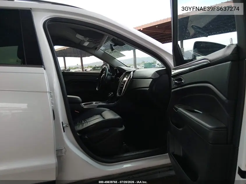 2015 Cadillac Srx Standard VIN: 3GYFNAE39FS637274 Lot: 45639765
