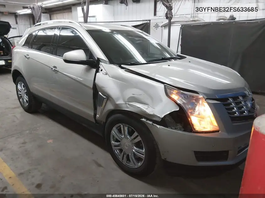 2015 Cadillac Srx Luxury Collection VIN: 3GYFNBE32FS633685 Lot: 45645601