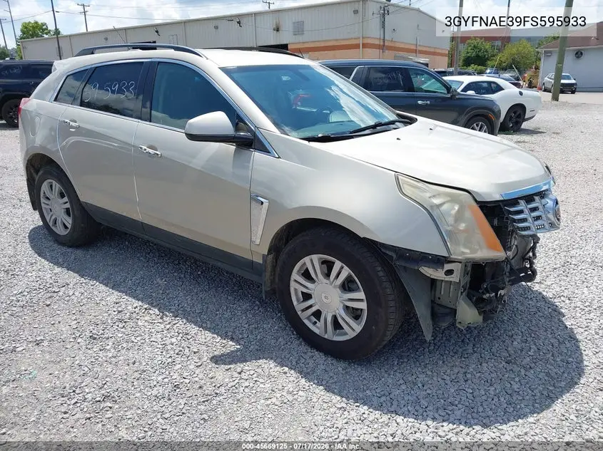 2015 Cadillac Srx Standard VIN: 3GYFNAE39FS595933 Lot: 45669125