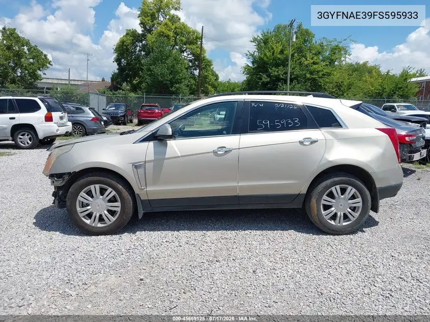 2015 Cadillac Srx Standard VIN: 3GYFNAE39FS595933 Lot: 45669125