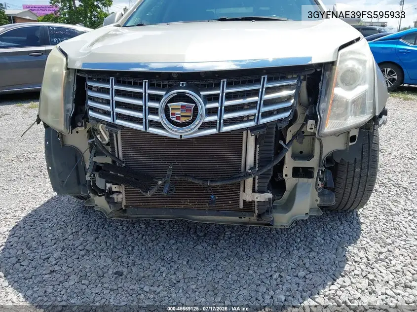 2015 Cadillac Srx Standard VIN: 3GYFNAE39FS595933 Lot: 45669125