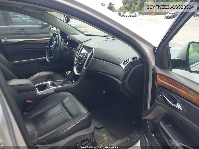 2016 Cadillac Srx Luxury Collection VIN: 3GYFNEE36GS520504 Lot: 45557692