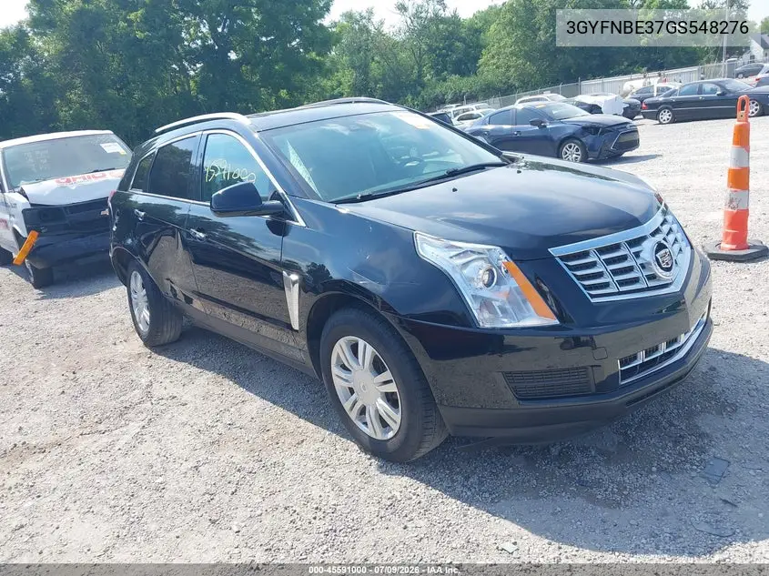 2016 Cadillac Srx Luxury Collection VIN: 3GYFNBE37GS548276 Lot: 45591000