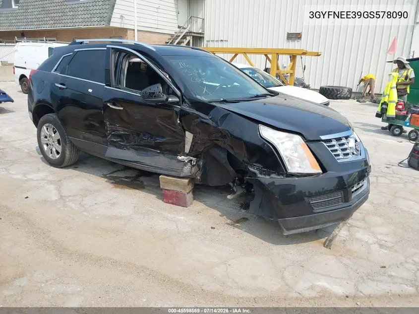 2016 Cadillac Srx Luxury Collection VIN: 3GYFNEE39GS578090 Lot: 45598569