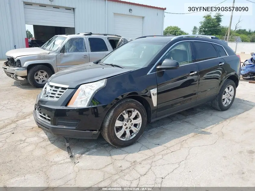 2016 Cadillac Srx Luxury Collection VIN: 3GYFNEE39GS578090 Lot: 45598569