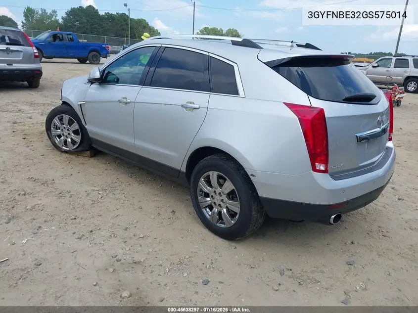 2016 Cadillac Srx Luxury Collection VIN: 3GYFNBE32GS575014 Lot: 45638297
