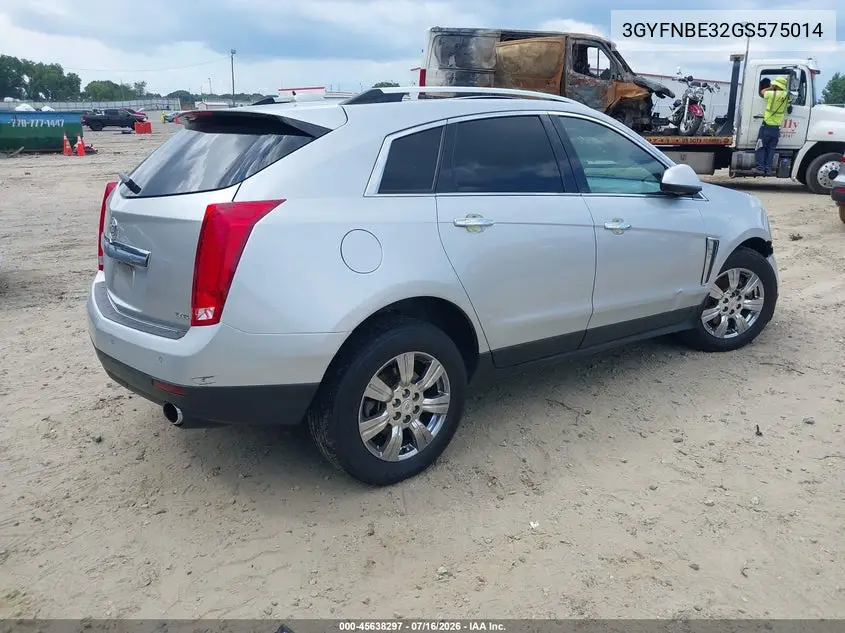 2016 Cadillac Srx Luxury Collection VIN: 3GYFNBE32GS575014 Lot: 45638297