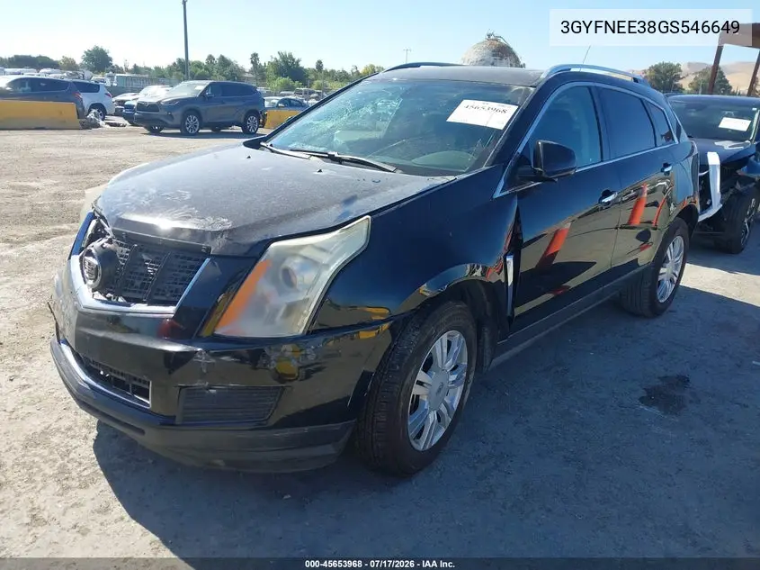 2016 Cadillac Srx Luxury Collection VIN: 3GYFNEE38GS546649 Lot: 45653968