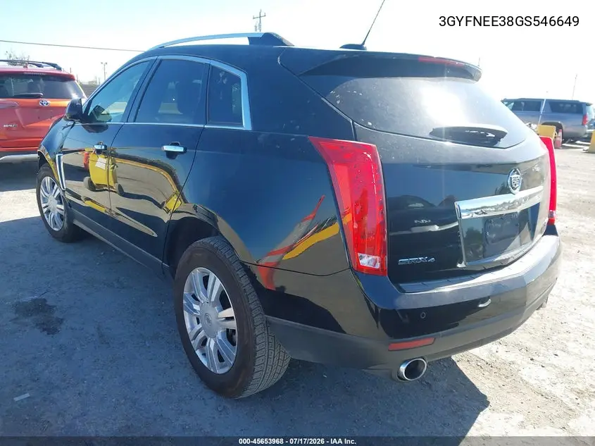 2016 Cadillac Srx Luxury Collection VIN: 3GYFNEE38GS546649 Lot: 45653968