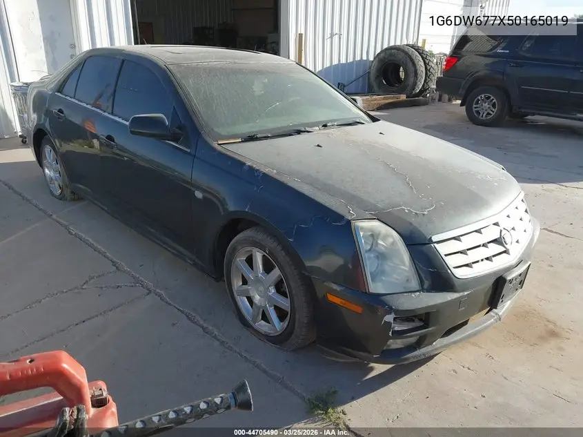 2005 Cadillac Sts V6 VIN: 1G6DW677X50165019 Lot: 44705490