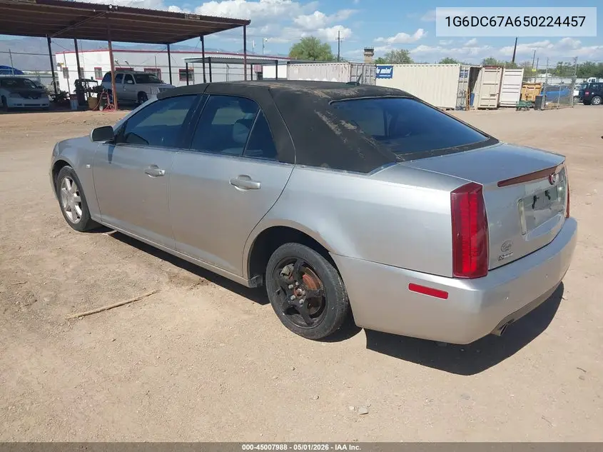 2005 Cadillac Sts V8 VIN: 1G6DC67A650224457 Lot: 45007988