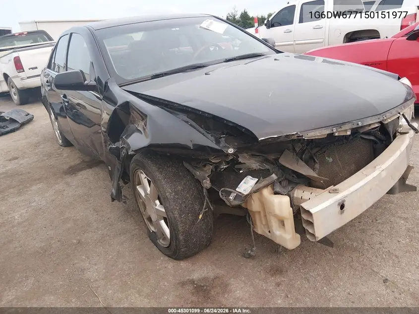 2005 Cadillac Sts V6 VIN: 1G6DW677150151977 Lot: 45301099