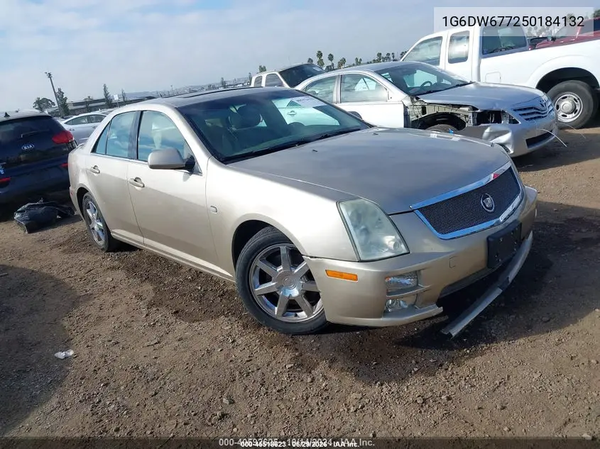 2005 Cadillac Sts V6 VIN: 1G6DW677250184132 Lot: 45518623