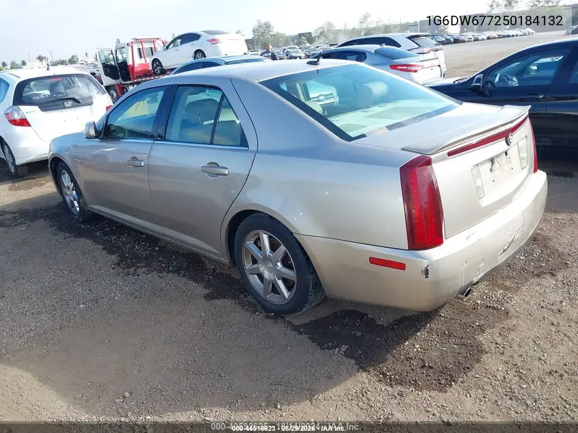 2005 Cadillac Sts V6 VIN: 1G6DW677250184132 Lot: 45518623
