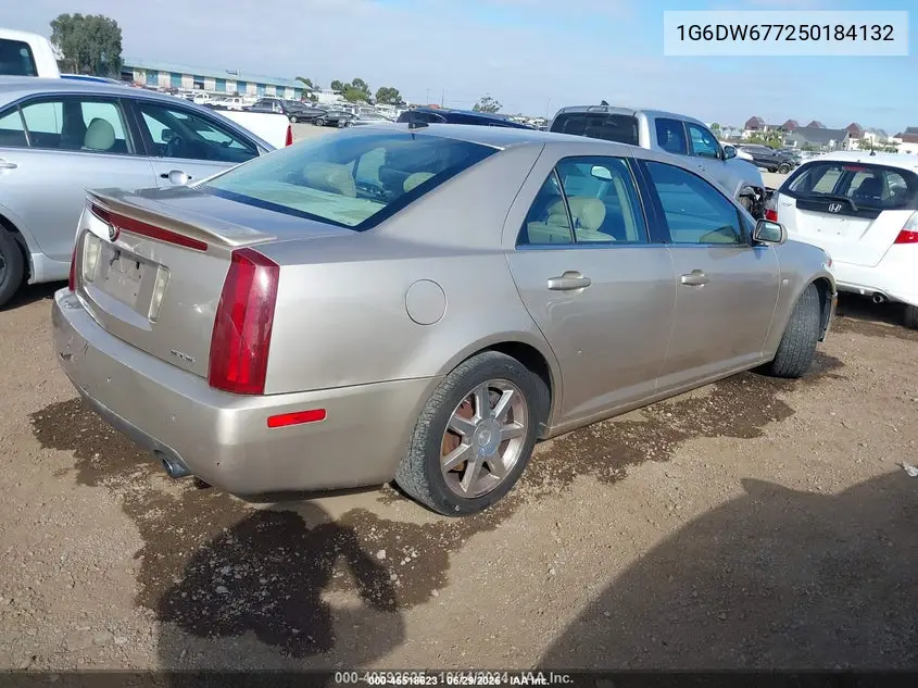 2005 Cadillac Sts V6 VIN: 1G6DW677250184132 Lot: 45518623