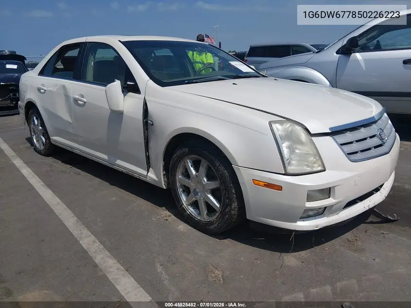 2005 Cadillac Sts V6 VIN: 1G6DW677850226223 Lot: 45525482
