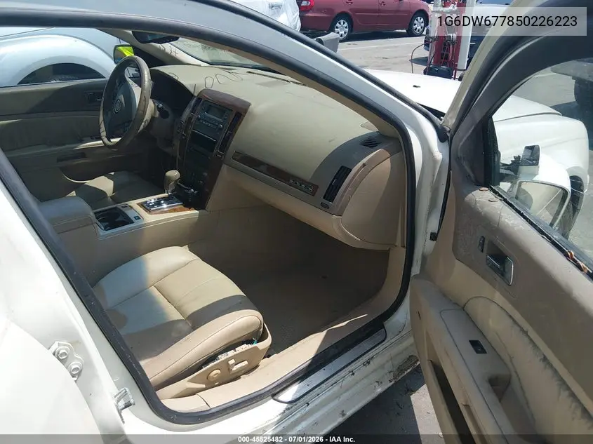 2005 Cadillac Sts V6 VIN: 1G6DW677850226223 Lot: 45525482