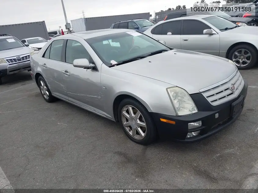 2005 Cadillac Sts V6 VIN: 1G6DW677350191588 Lot: 45535428