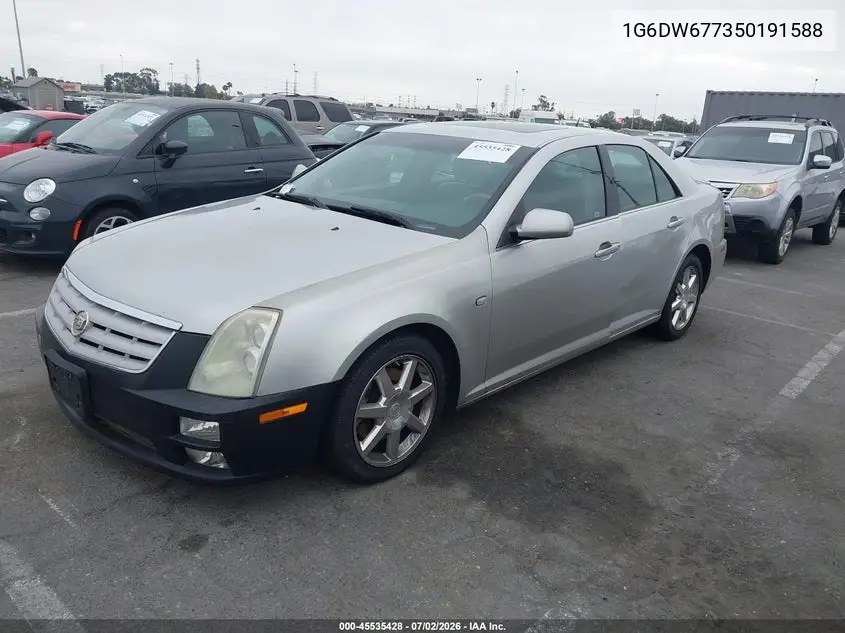 2005 Cadillac Sts V6 VIN: 1G6DW677350191588 Lot: 45535428