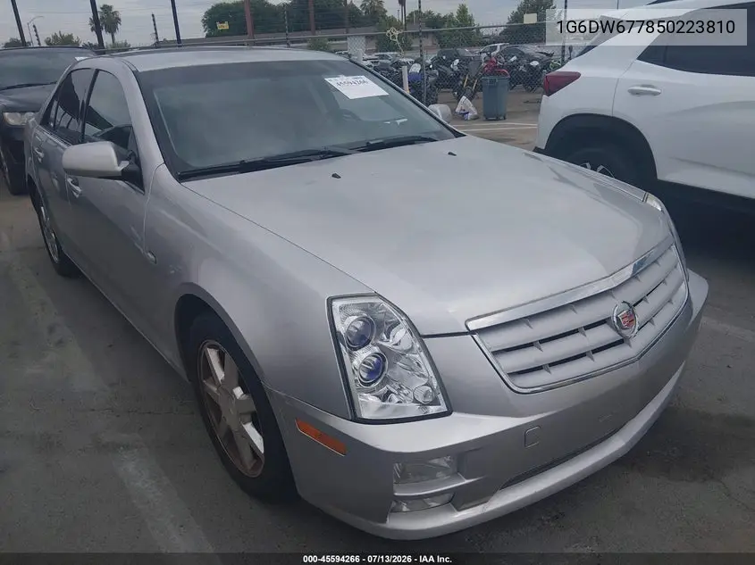 2005 Cadillac Sts V6 VIN: 1G6DW677850223810 Lot: 45594266