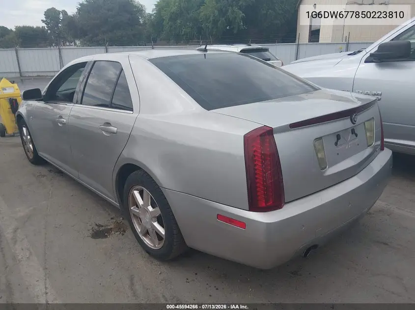 2005 Cadillac Sts V6 VIN: 1G6DW677850223810 Lot: 45594266