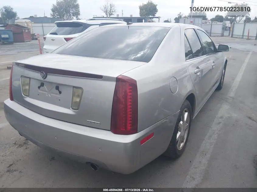 2005 Cadillac Sts V6 VIN: 1G6DW677850223810 Lot: 45594266