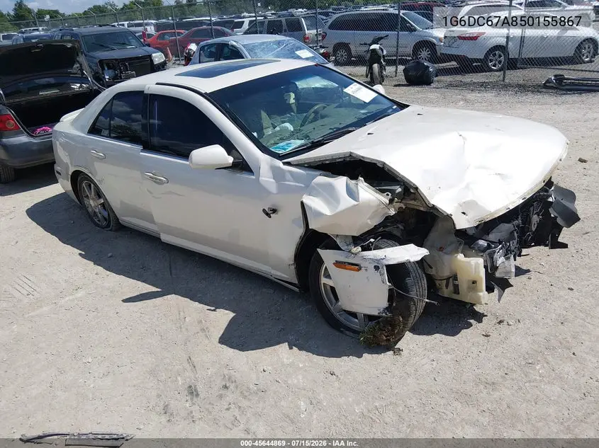 2005 Cadillac Sts V8 VIN: 1G6DC67A850155867 Lot: 45644869
