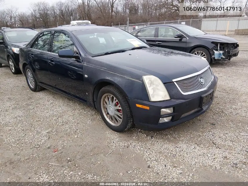 2006 Cadillac Sts V6 VIN: 1G6DW677860147913 Lot: 44442383