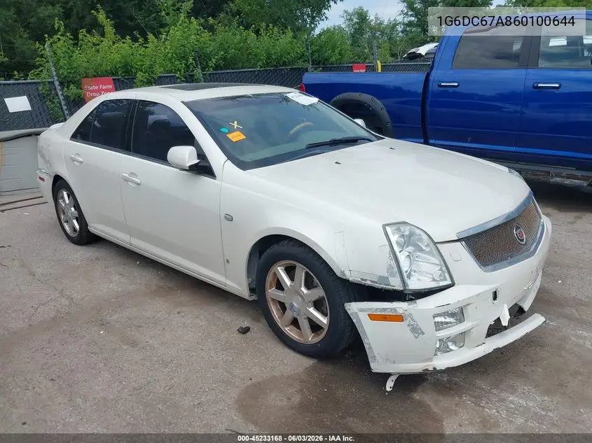 2006 Cadillac Sts V8 VIN: 1G6DC67A860100644 Lot: 45233168