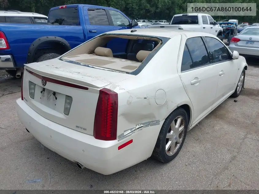 2006 Cadillac Sts V8 VIN: 1G6DC67A860100644 Lot: 45233168